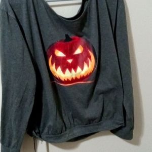 Pumpkin long sleeve shirt